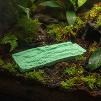 Reptile Shedding Board Rock-Like Terrarium Board with Textured Surface Rectangular for Reptiles, Geckos
