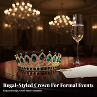 Bridal Princess Crown Elegant Design Crystal Bridal Tiara Crystal Accent Crown Luxury Look Crystal Headpiece Baroque Design