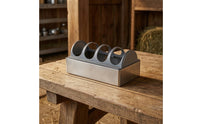 Easy-to-Clean Chicken Feeder with Slotted Cover Sturdy Chicken Feeder with Lid Sturdy Poultry Feeding Trough Low-Height