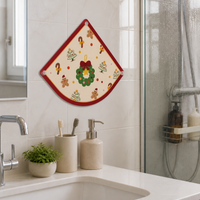 Diatomaceous Earth Bathroom Countertop Organizer Tray for Toothbrushes and Toiletries
