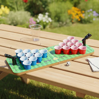 Easy to Assemble Football Drinking Game Board Interactive Tabletop Football Game with Cups Arcade-Style Toy Sturdy for Adults