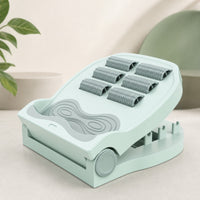Slant Board with Massage Rollers Non Slip Calf Stretcher Portable Incline Stretcher for Runners