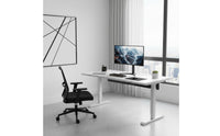 Memory Presets Carbon Fiber Gaming Desk Sturdy Construction Electric Gaming Desk LED Lights Adjustable Height Workstation Easy Assembly for Study Room