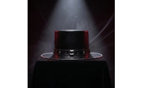 Gothic Top Hat Studded Steampunk Top Hat Structured Headwear for Entertainers