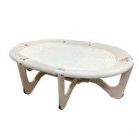 Elevated Cooling Pet Bed Detachable and Washable Raised Pet Bed Sturdy Frame Elevated Cat Hammock for Summer