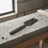 Heavy Duty Single-Piece Steel Brick Wear-Resistant Stainless Steel Brick Cutting Tool Solid Handle Masonry Cutting Tool for Bricklayers, Construction Workers, DIY Enthusiasts, Renovation, Landscaping