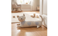 Cat Door Stopper Noise-Blocking Cushioned Door Stopper Dustproof Air Barrier for Nursery, Living Room