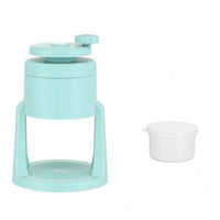 Manual Shaved Ice Machine Detachable Manual Ice Crusher Stainless Steel Blade