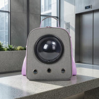Pet Outing Bag Ventilated Small Pet Carrier Rounded Body