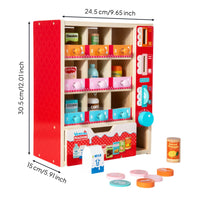 Toy Dispensing Machine with Tokens Fine Motor Skills Wooden Dispensing Machine Hands-on for Preschoolers, Kindergarten