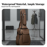 41 Inch Folk Guitar Bag Thick Padding 41 Inch Guitar Bag Musical Instrument Accessory Neck Support Pillow Water-Resistant