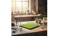 Fake Lichen Sheet Simulation Turf Section Soft Texture Fairy Garden Lawn for Crafters