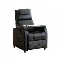 Reclining Function Gaming Sofa on Wheels Breathable Upholstery Computer Chair Ergonomic Design Recliner High Back for Gamers, Streamers, Students, Internet Cafe, Game Room, Bedroom