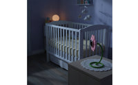 Wireless Baby Monitor with Flexible Stem Compact Flower Baby Camera Decorative for Parents, Newborns, Nursery, Crib