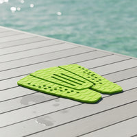 Three-Piece Surfboard Traction Pad Non-Slip Surfboard Tail Pad Grippy Lightweight for Paddleboarders