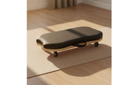 Fitness Wobble Boardwith Wheels Low-Profile Balance Board with Wheels Padded for Fitness Beginners, Home Workouts