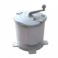 Portable Washer Centrifuge 2 in 1 Hand Crank Laundry Appliance No Electricity Washer Dryer for Students, Dorm Room, Small Apartment