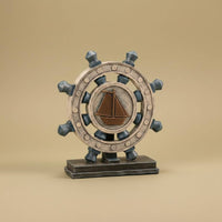 Retro Aesthetic Vintage Camera Figurine Resin Material Antique Sewing Machine Model Desktop Sculpture for Photographers