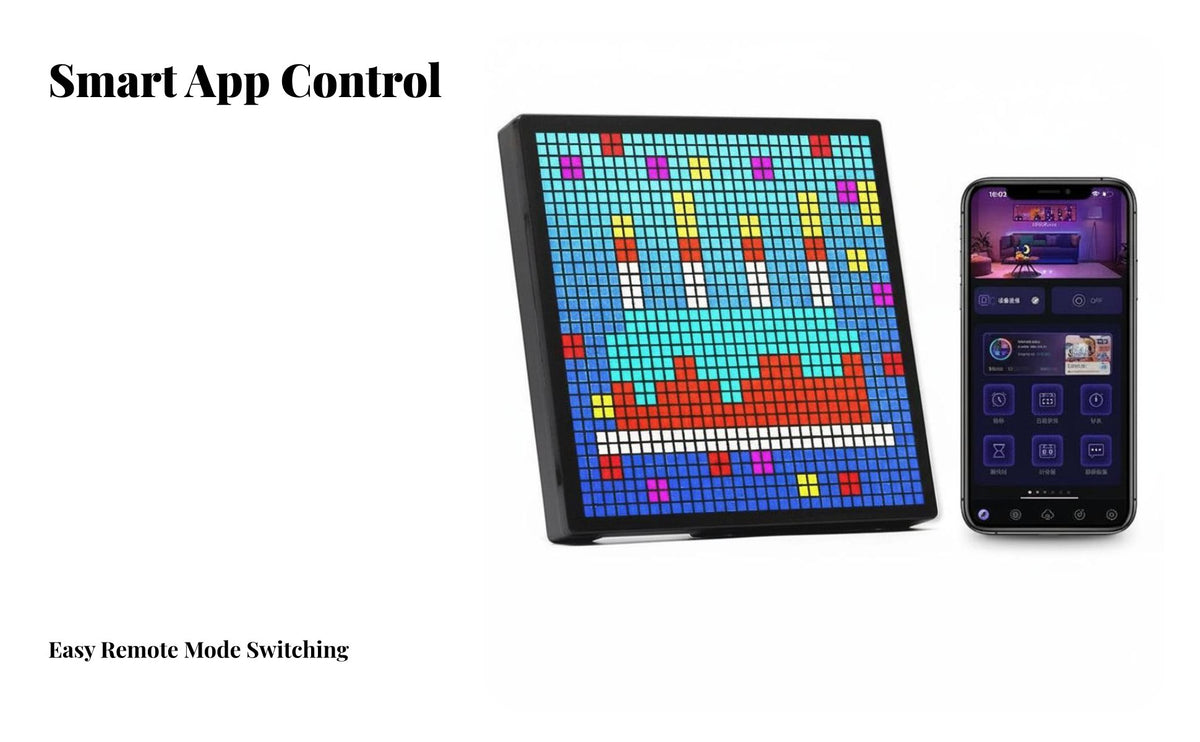 Personalizedizable Point Art Display Bluetooth Connectivity Personalizedizable Illuminated Array Display App Controlilluminated