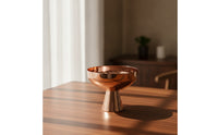 Metal Pedestal Bowl Elegant Ice Cream Bowl Polished Ice Cream Cup Reflective for Hosts