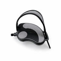 Bike Pedal with Toe Cage Weather-Resistant Exercise Bike Pedal with Strap Reinforced Pedals for Mountain Bikes