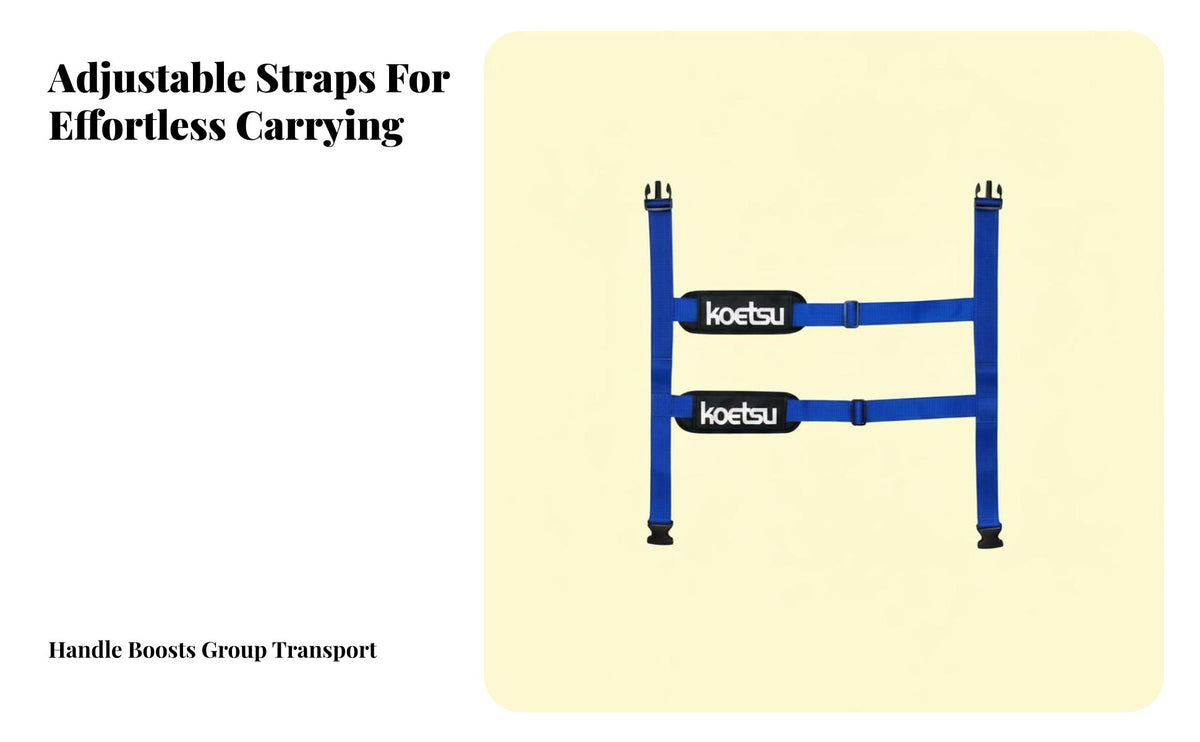 Paddleboard Shoulder Strap Quick-Disconnect Buckles Paddle Board Transport Strap Sturdy Stand-up Paddleboard Carrying Harness for Paddleboarders