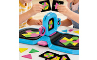 Two-Player Geometric Puzzle Game Competitive Reasoning Game with Pattern Cards Problem-Solving Brain Teaser Hands-on for Children, Families, Students, Classroom