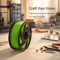 luminescent after light exposure PLA Filament 1.75mm, Standard Refill Spool for and Prototyping, Premium Quality Material for Artists, 1KG