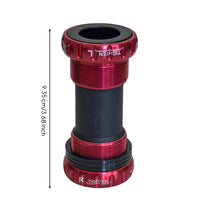 Threaded Bottom Bracket Lightweight Hollow Bottom Bracket Water-Resistant Component for Mountain Bikes, Cycle Maintenance