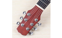 Mini 30-Inch Guitarlele Portable Guitarlele with Slotted Headstock Compact Hybrid Guitar for Beginners
