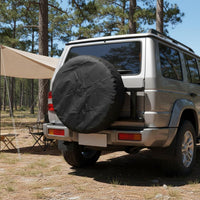 Waterproof Spare Tire Cover Sunproof Rear Tire Cover Dustproof Vehicle Accessory Resistant for Outdoor, Travel