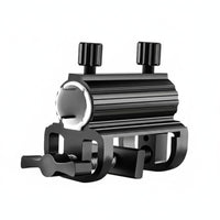 Lightweight Fishing Umbrella Mount Windproof Aluminum Umbrella Clamp Multi-Purpose Fishing Rod Stand 360 Degree Rotation for Fishermen, Anglers