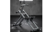 Kneeling Climbing Machine Steel Frame Waist Exerciser Floor Standing