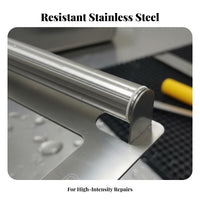 Stainless Steel Tire Roller Stand 360° Rotation Wheel Repair Support Heavy Duty for Mechanics, DIY Enthusiasts