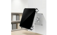 Wall Mount with Articulated Arm Rotating Anti-Theft Stand with Clamp Heavy-Duty for Retail Stores, Reception Counters