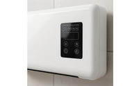 Wall-Mounted Electric Heater Compact Electric Wall Heater Rounded-Corner