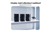 1/144 Scale Model Hangar Display Scene Building Mecha Hangar Display Base Customizable Figure Garage Easy Assembly 1/144 Scale