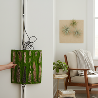 Artificial Tree Bark Cover for Pipes and Columns, Decorative Faux Plant Vine for Balcony Landscaping