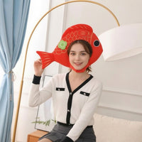 Aquatic Hat Novelty Aquatic Headpiece Costume Hat with Chin Strap Eye-Catching Headwear Comfortable for Cosplayers, Cosplay