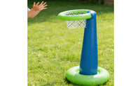 Great Gift Idea Inflatable Basketball Hoop Sturdy Base PVC Basketball Frame Balls and Pump Included for Adults, Outdoor, Party