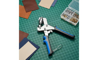 High Carbon Steel Snap Button Setting Pliers Multi-Function Press Stud Pliers Handheld Manual Snap Setter for DIY Makers