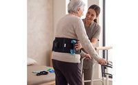 Gait Transfer Belt Padded Gait Belt with Handles Adjustable Medical Mobility Assist Strap for Caregivers, Patients, Bedside Transfers, Home Care