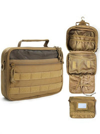 Tactical Multi-functional Portable Waist Pack for Men, Outdoor Sports, Waterproof Storage Bag, Large Capacity Electronic Accessories Bag