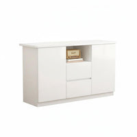 TV Stand with Storage Large Capacity TV Stand Cabinet Nordic Design Modern Entertainment Center for Bedroom