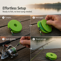 Pre-Tied PE Fishing Line Set for Freshwater Angling