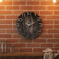 Decorative Vintage Wall Timepiece Battery Operated Quartz Wall Timepiece