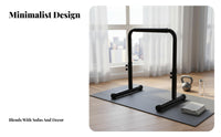 2 Pieces Workout Handles Multi-Functional Split Parallettes Stable Bodyweight Training Handles for Athletes, Beginners, Indoor, Gym, Garage