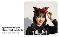 appendageed silhouette Barrette Dark and fashion Costume Accessory Little Devil the barrettese for Adults