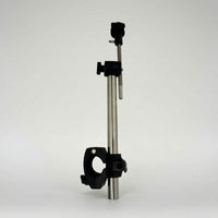 Quick-Release Cymbal Stand Rod with Adapter Electronic Cymbal Rod with Clamp Metal Hardware Silver for Practice Rooms