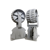 Pair of Portable Adjustable Boat Trailer Wheels for Inflatable Boats